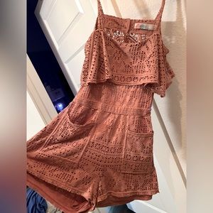 Free People Beach Romper, Size Small